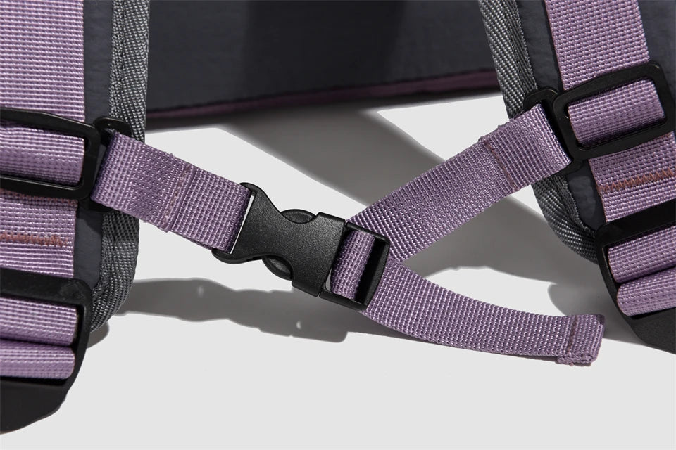 Fashion Commuter Backpack Female Waterproof Nylon Daypack Women Large Capacity School Bag for Girls Lightweight Travel Knapsack