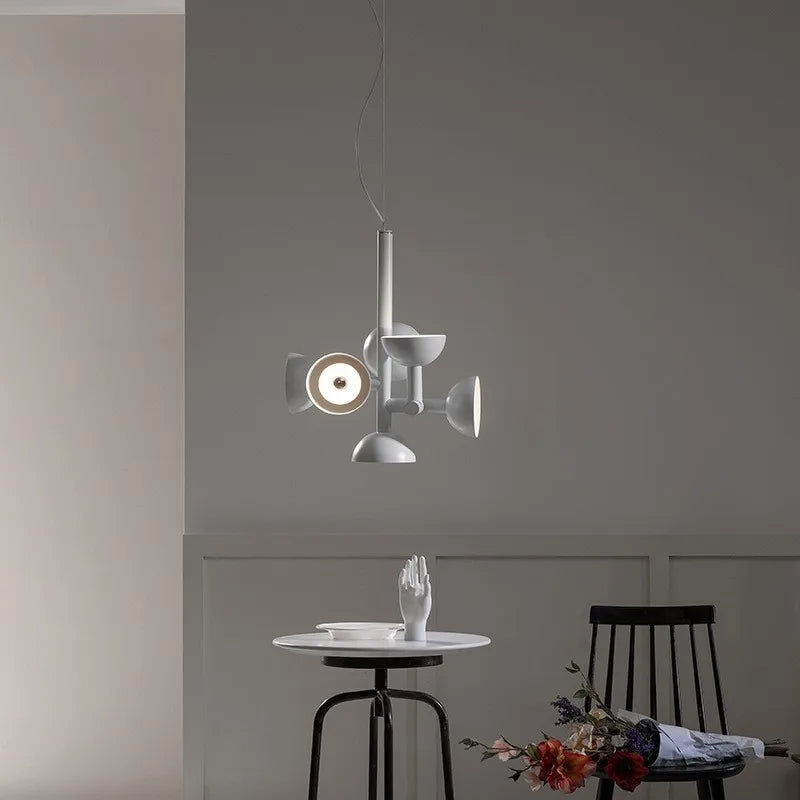 Postmodern chandelier Restaurant Creative danish designer light  Living Room Simple LED Indoor bedroom aesthetic lights