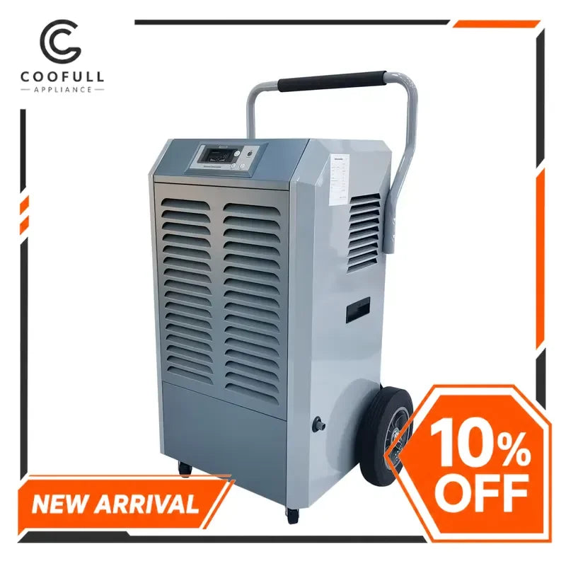 for Yake 90L 138L 150L Industrial Dehumidifier Basement Lab Pool Air Dryer Eco-friendly Refrigerant Large Capacity Moisture