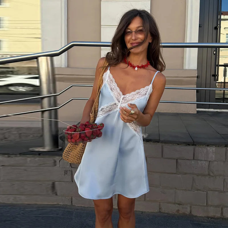 Elegant Pleated Waist-cinching Long Dress Women's Sexy V-neck Short Sleeve Bodycon Dresses 2026 Summer New Lady Solid Robes