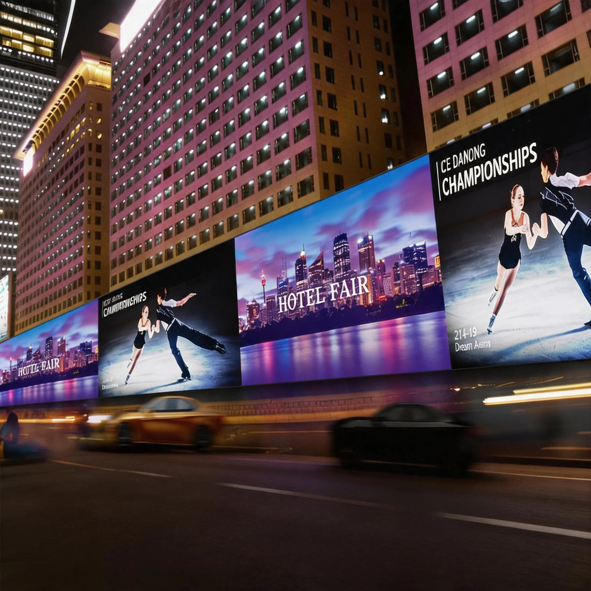 P2 P2.5 P3 P4 Outdoor Waterproof Full Color LED Module, 320x160mm Pixel Matrix for Video Wall & Digital Signage