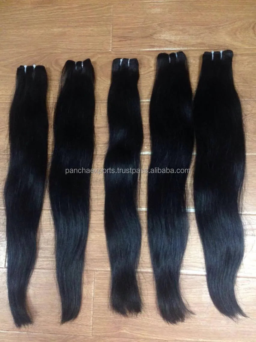 Wholesale 12A 100% Human Virgin Cuticle Aligned Raw Indian Hair Bundle Unprocessed Natural Hair Color