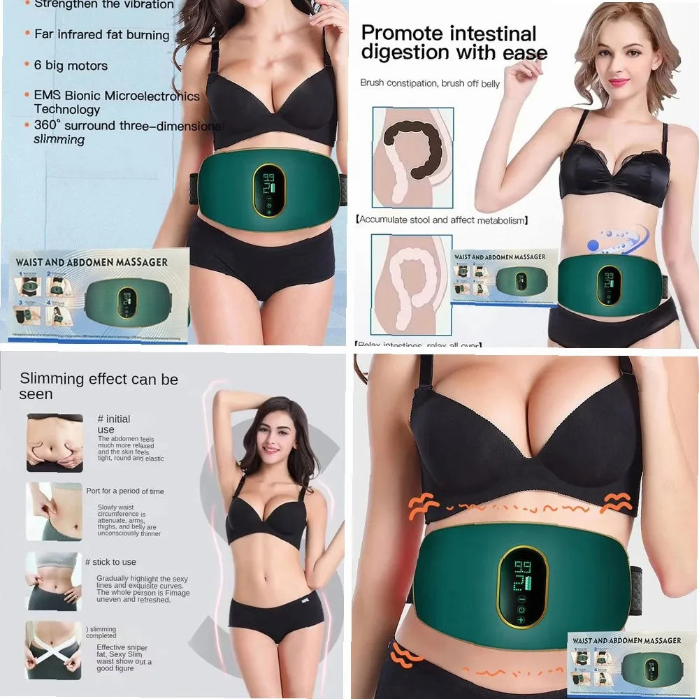 Weight Loss Lazy Big Belly Thin Waist Stovepipe Fat Burning Abdominal Massage Fitness Equip Vibration Abdomen Slimming Machine 1