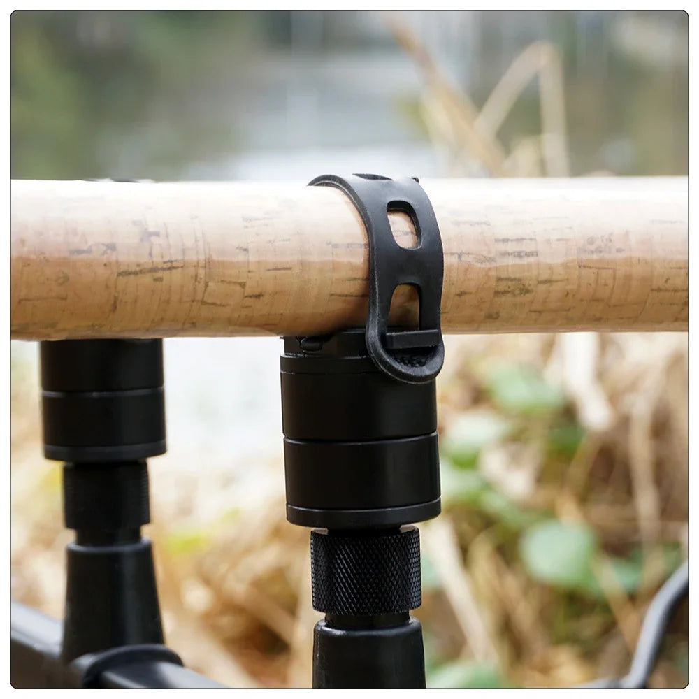 Hirisi Quick-Release Magnetic Carp Rod Holder Rest with Secure Pod – Strap-On Rod Mount, Durable Fishing Tools Accessories AC600