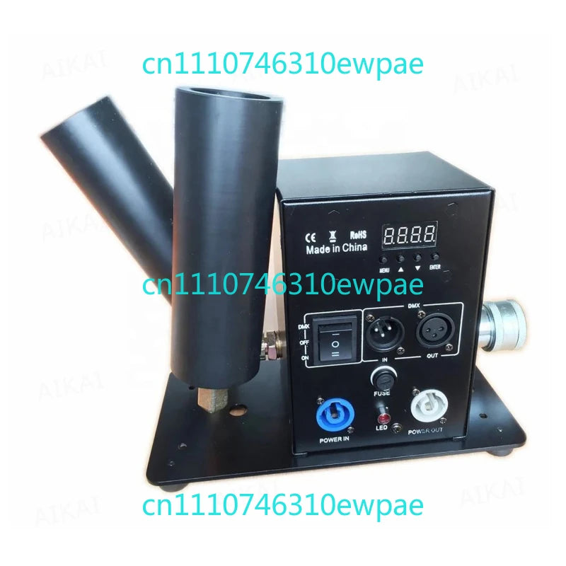 DMX CO2 Jet Machine with LCD & Remote Control, Carbon Dioxide Fog Effect for Stage Wedding