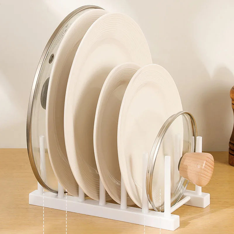 Creative Multifunctional Dish Drainer Rack - 2-Tier Kitchen Sink Organizer for Plates, Bowls, Lids, Utensils,Space Saving Design