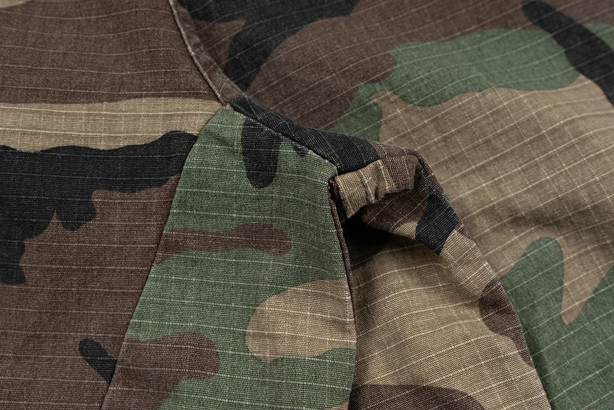 M65 Silhouette Camouflage Cargo Cropped Shorts for Men Wide Leg Patchwork Baggy Summer Shorts Oversized Loose Over Knee Pants