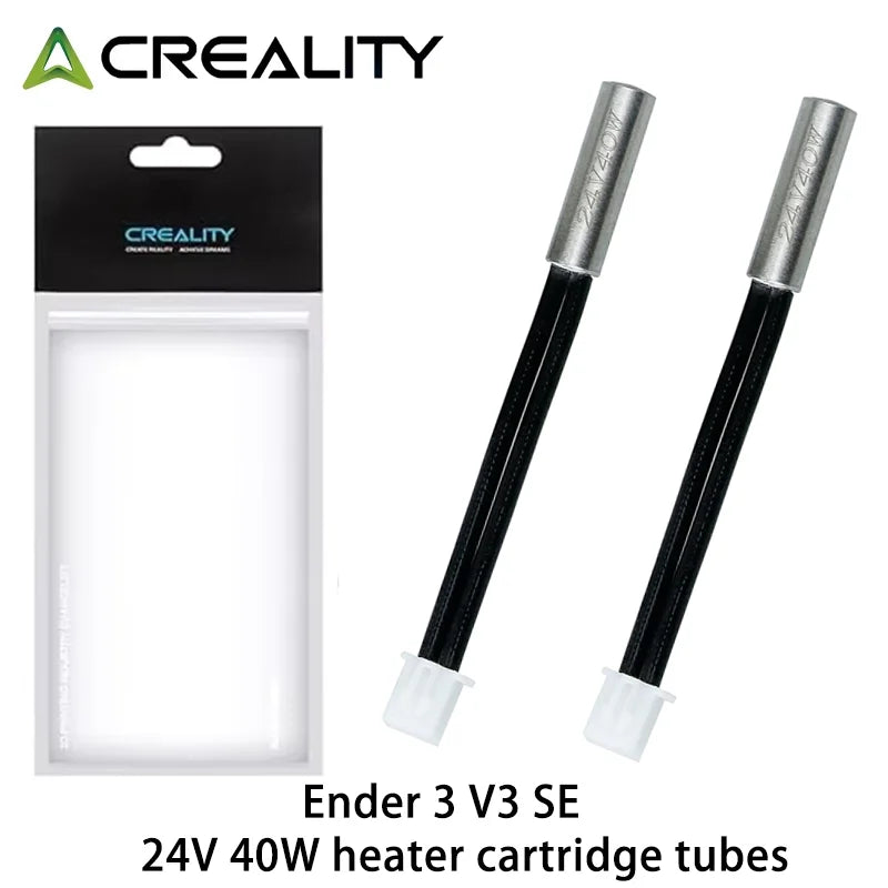Creality Ender 3 V3 SE Thermistor Heating Tube Cartridge Heater 24V 40W and Thermistor 260°C 3D Printer Parts