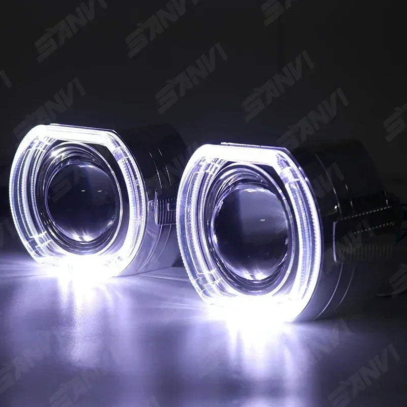 SANVI 3.0 Inch 26540LUX S07 Bi LED Projector Lens 110W H4 H7 9005 9006 Headlight Auto LED Light Car Accessory