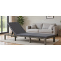 Recliner Sun Lounger with Cushion for Outdoor Relaxation