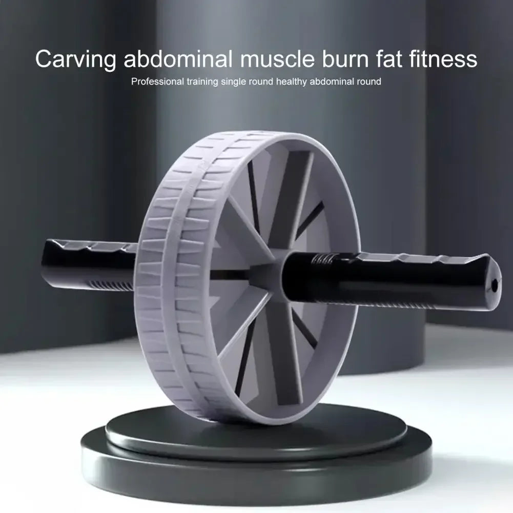 Workout AB Roller Wheel Non-slip Abdominal Roller No Noise Abdominal Trainer Abdominal Exerciser for Home Gym Strength Workouts