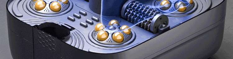 Electric Foot Bath Bucket Vibration Sterilization Foot Spa Bubbles Footbath Machine for Relieve Pressure Relaxation Foot Massage