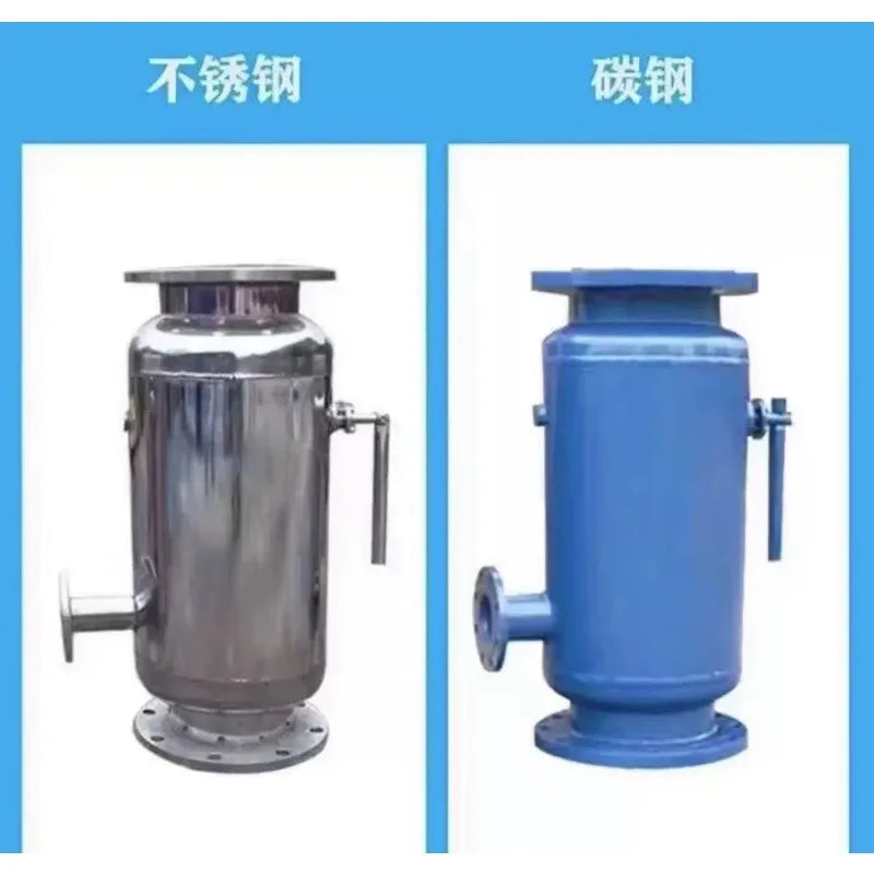Backwash filter ZPG pipeline flange straight-through decontamination device vertical horizontal heating heat screen