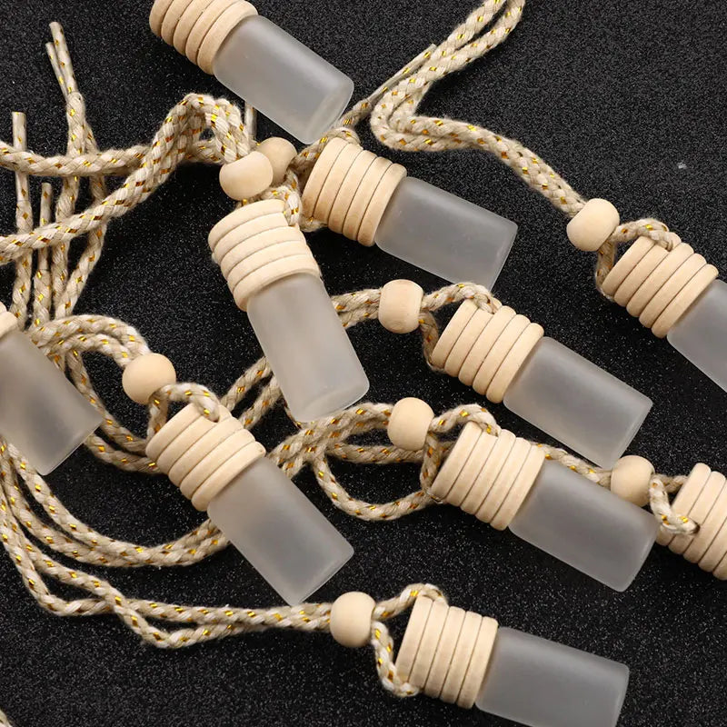 10pcs 5ml Car Perfume Bottle for Essential Oils Air Freshener Perfume Pendant