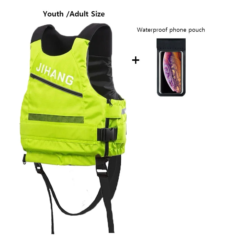 Life Vest for Adult Little Kids Girl Boy Life Jackets with Legs Strap Buoyancy Aid for SUP Kayak Fishing Swim Beach Watersports