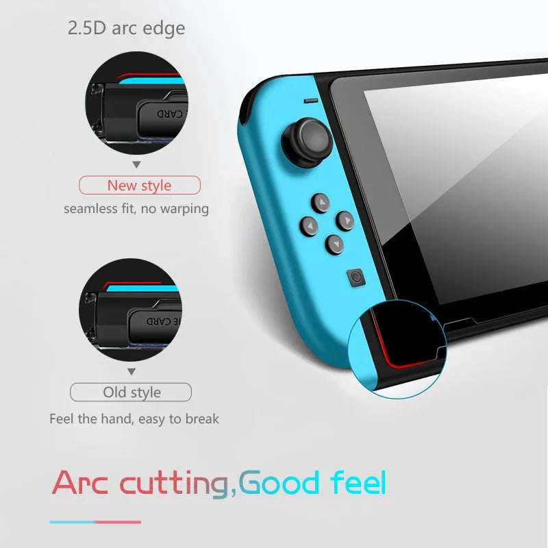 New Protective Tempered Glass For Nintend Switch Lite Screen Protector Film For Nintendos Switch NS OLED Glass Accessories