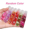 6 Colors Roll-on Fruit Essence Lip Balm LIP Gloss Fruity Lip Oil Gloss Moisturizing Lip Balm Transparent Lip Oil Mirror Randomly