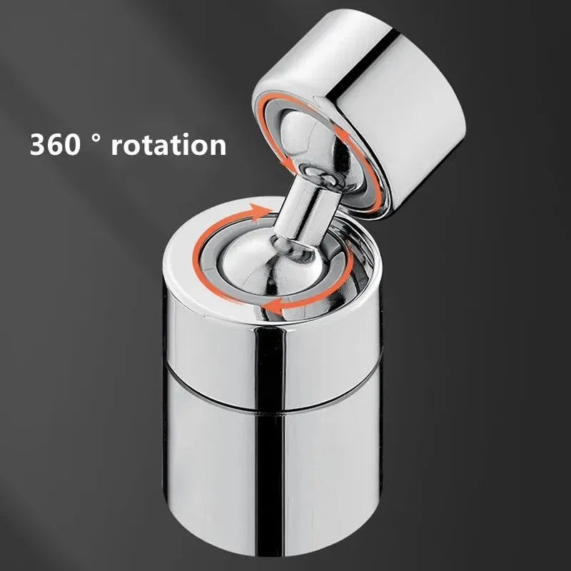 New 2 Mode Kitchen Faucet Spray Head Filter Adjustable 360° Rotary Splashback Tap Nozzle Bubbler Kitchen Sink Faucet Aerator