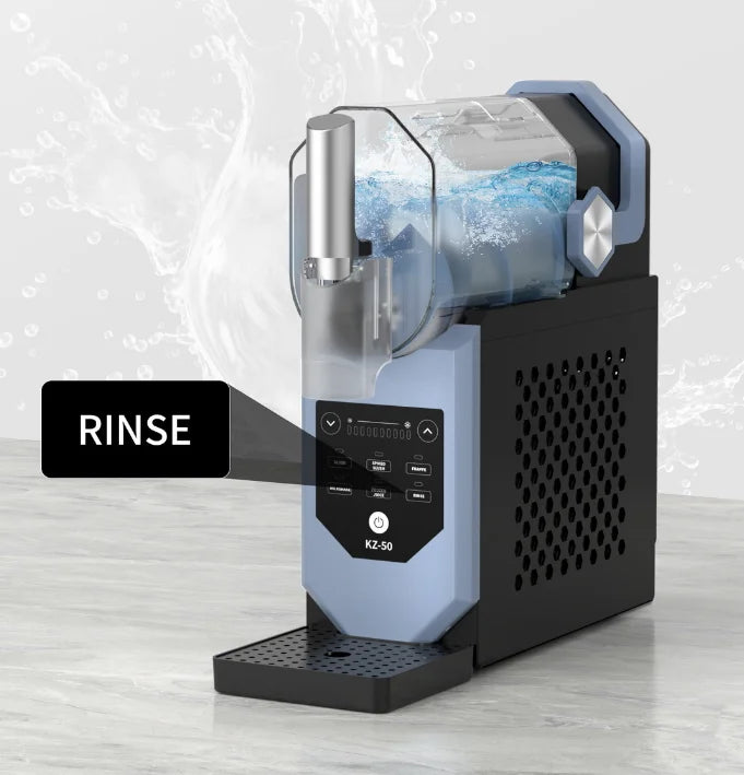 2L Stainless Steel Electric Slush & Ice Cream Maker, Fast Freezing for Home & Commercial Use