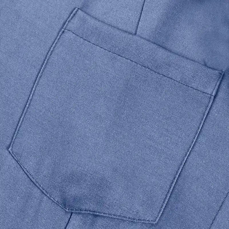 Women Denim Dress Elegant Denim Dress with Ruffle Hem Patch Pockets Women's A-line High Waist Long Dress for Casual or Formal