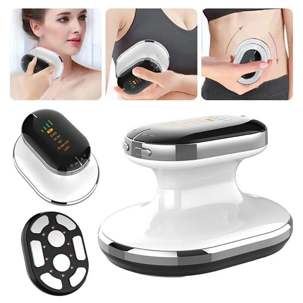 EMS & RF Body Slimming Shaping Machine Fat Burner Slim Shaping Device LED Photon Skin Tighten Device for All Body Parts Use