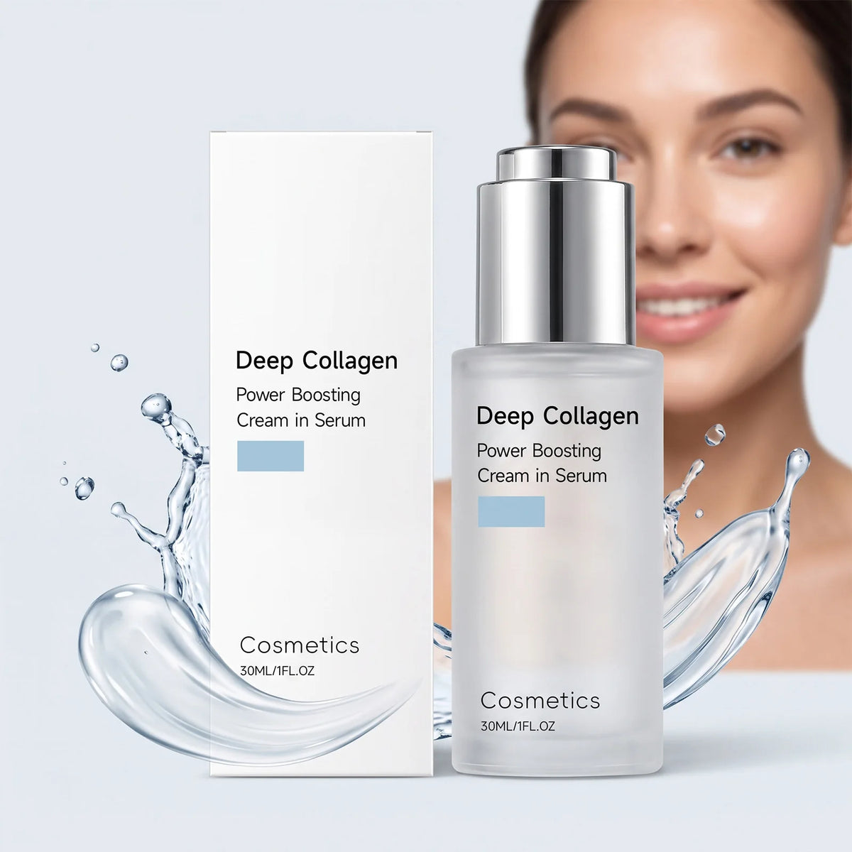 Facial Serum Deep Moisturizing Long Lasting Hydration for Dry Combination Sensitive Skin Improve Rough Texture Winter Skincare