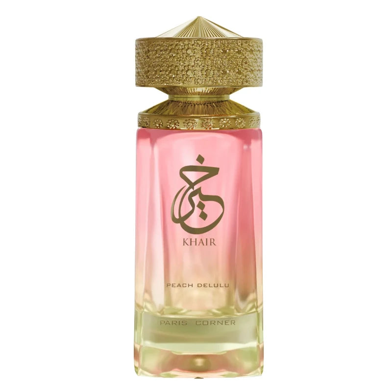 Unisex Eau De Parfum Paris Corner Khaire Peach Sweet & Sensual Perfume Notes of Peach Ginger & Musk for Men & Women