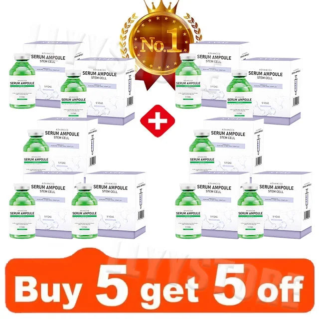 Lyp099 Serum Ampoule Stem Cell Complex Deep Hydration Repair Dry Skin Smooth Fine Lines Bright Dull Skin Facial