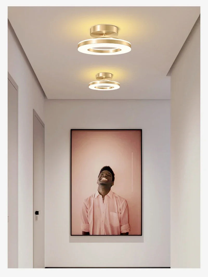 Nordic LED Ceiling Lamp Indoor Lighting Home Decoretion for Bedroom Dining Table Living Room Balcony Corridor Ceiling Light