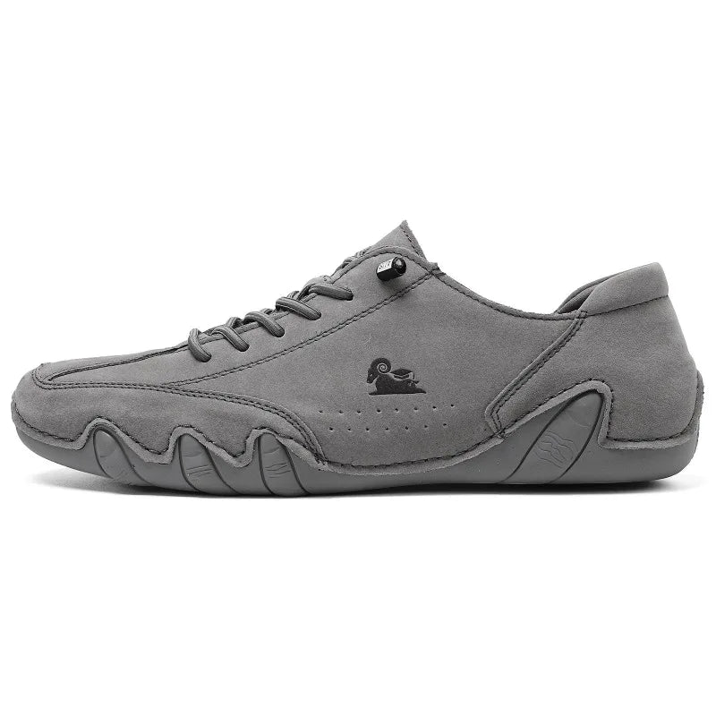 New Men's Shoes Leather Womens Loafers Soft Sole Comfortable Outdoor Walking Shoes Low Top Breathable Women Men Sneakers Zapatos