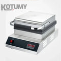 Industrial Stainless Steel Non-Stick Belgian Waffle Maker Four Grid Electric Baking Tray Heating Both Grain Processing Machinery