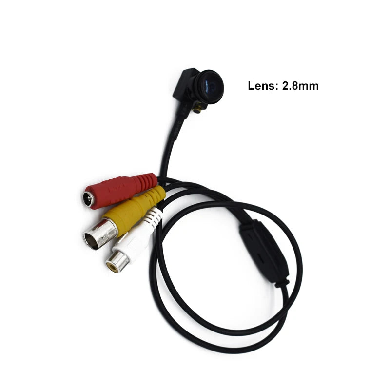 HD Mini Security Camera 1080P/2MP IMX323 Chip AHD/TVI/CVI/CVBS 4-in-1 Wired Home Cam With Audio 3.7mm/2.8mm Lens