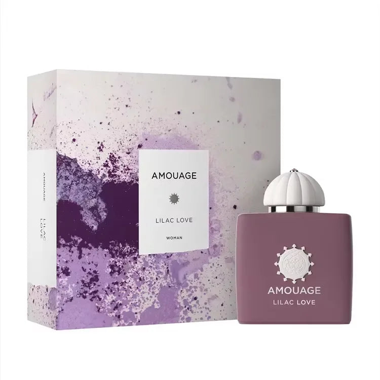 Amouage Unisex Eau De Parfum Collection, Guidance 46 Interlude Lilac Love, Woody‑Oriental Arabian Scent 100ml