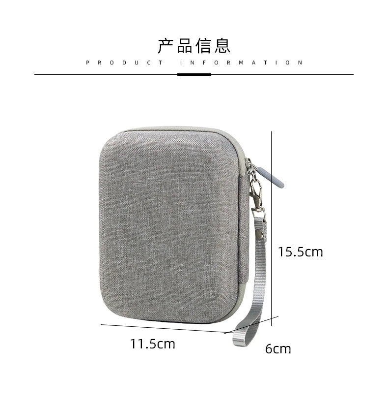 Travel Camera Bag For Fujifilm Instax Mini EVO Mini Link Smartphone Printer Shockproof Hard Shell Carrying Case