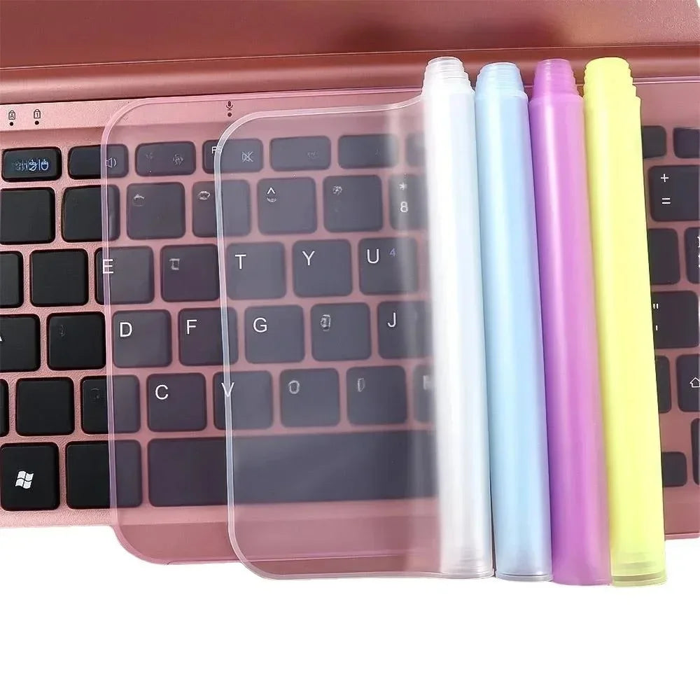 Universal Laptop Keyboard Cover Protector 12-17 inch Waterproof Dustproof Silicone Notebook Computer Keyboard Protective Film
