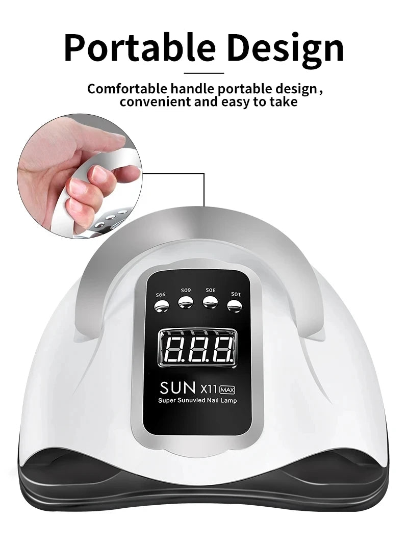 Professional Nail Dryer Lamp Infrared Sensor LED Manicure Lamp for Quick Curing All UV Gel Nail Polish Nail Drying Salon Tools