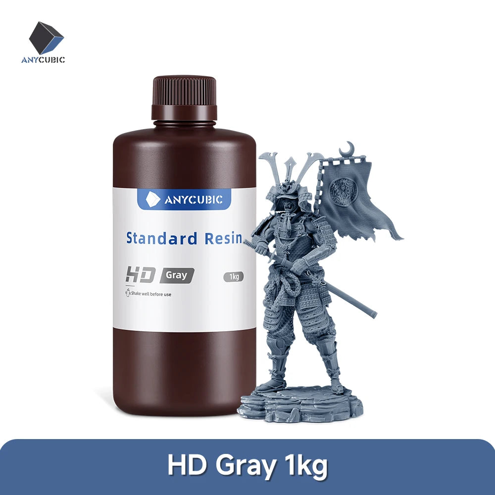 ANYCUBIC Standard Resin 3D Printer High Precision 405nm UV Curing Resin LCD 3D Printing UV Resin Materials For Photon Mono