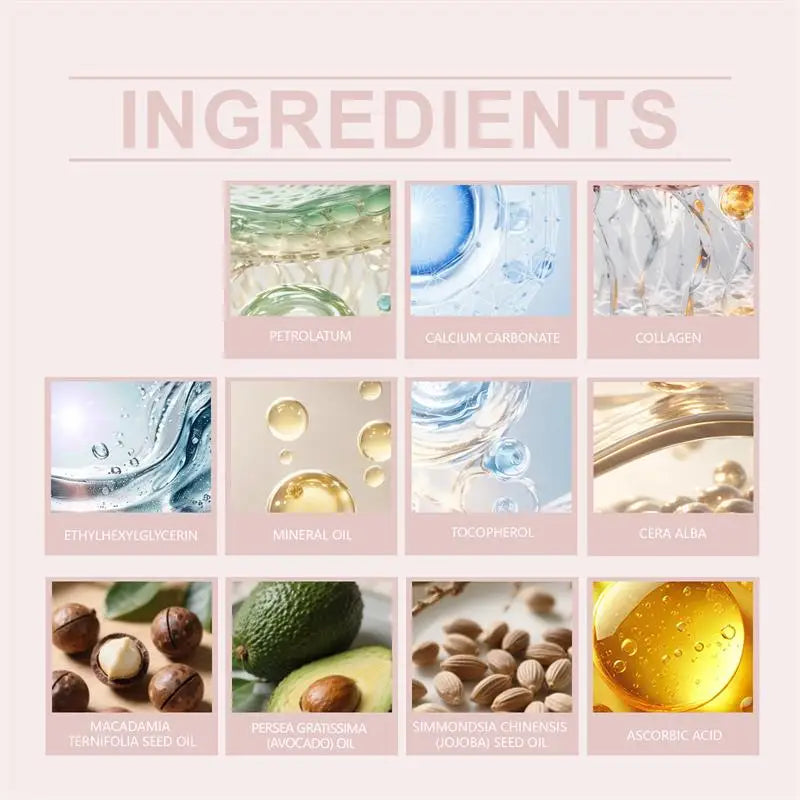 Calcium Volume Multi Balm Deep Hydration Face Skin Elasticity Enhanced Puffy Eyes Treatments Anti Wrinkle Collagen Balm Stick