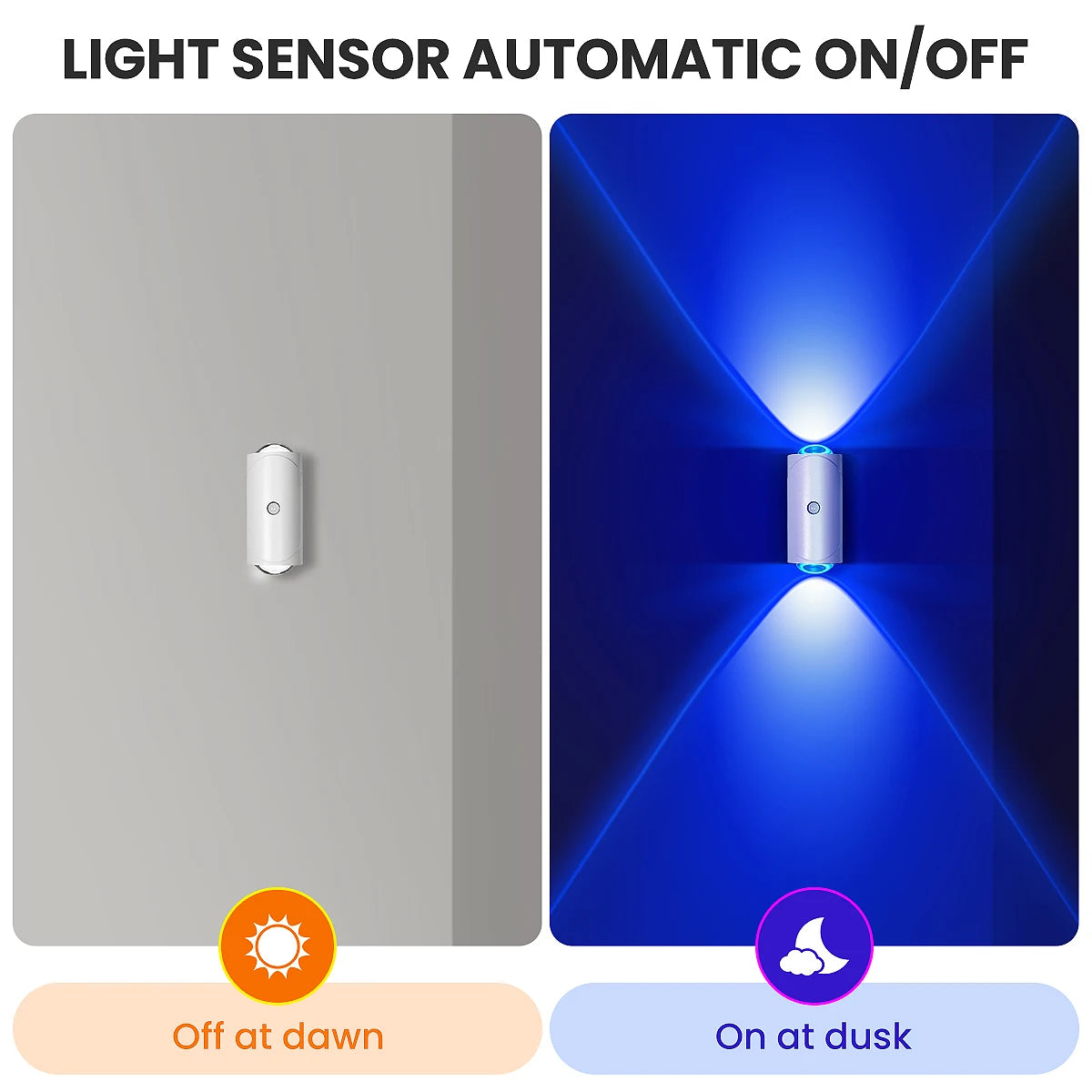 Rechargeable LED Night Lights with Motion Sensor Wall Lights, RGB Gradient Ambient Light, Dimmable Indoor Lamps, Magnetic Step L