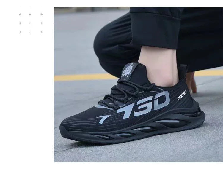Autumn Lightweight Anti-odor Men's Shoes Breathable Mesh Sneakers Comfortable Fashionable Versatile Shoes Men's Casual Shoes