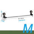 Retractable Suction Cup Wall Towel Rack no drilling Single Rod Towel Holder Kitchen Bathroom Organizer She