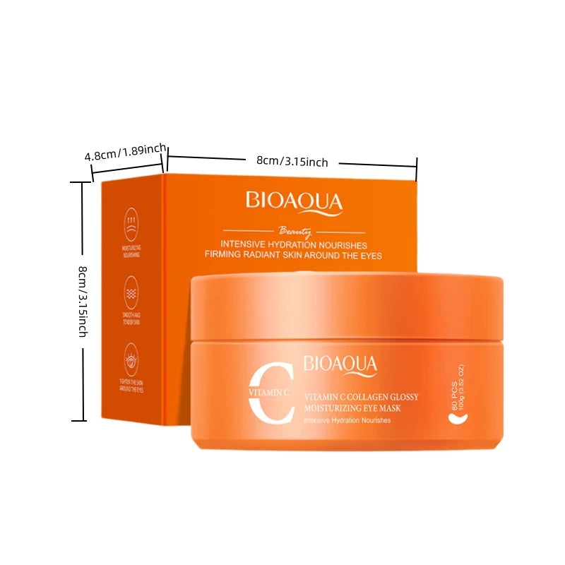 Vitamin C Collagen Moisturizing Eye Mask, Moisturizing, Brightening, and Beautifying Your Eyes, Vitamin C Eye Mask, Collagen Eye Mask - Eye Care.