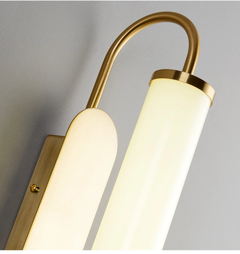 LED Modern Wall Lamps Nordic Simple Living Dining Room Bedroom Wall Light White Acrylic Indoor Home Decor Stairs Lights 90V-260V