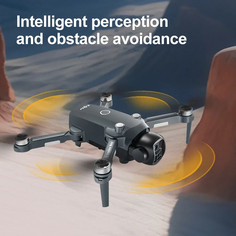 Original V988 Drone 4K HD Camera 360°Obstacle Avoidance Brushless 5G WIFI FPV GPS Quadcopter FPV RC Dron Toy with Big Screen