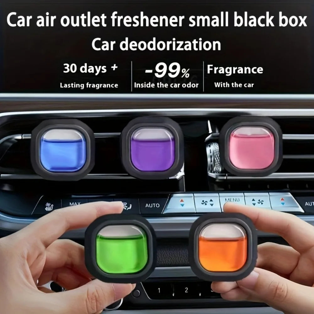 Car Air Vent Perfume Long-lasting Fragrance Air Purifiers Powerful Odor Eliminator Essential Oil Alcohol-free Car Accessories