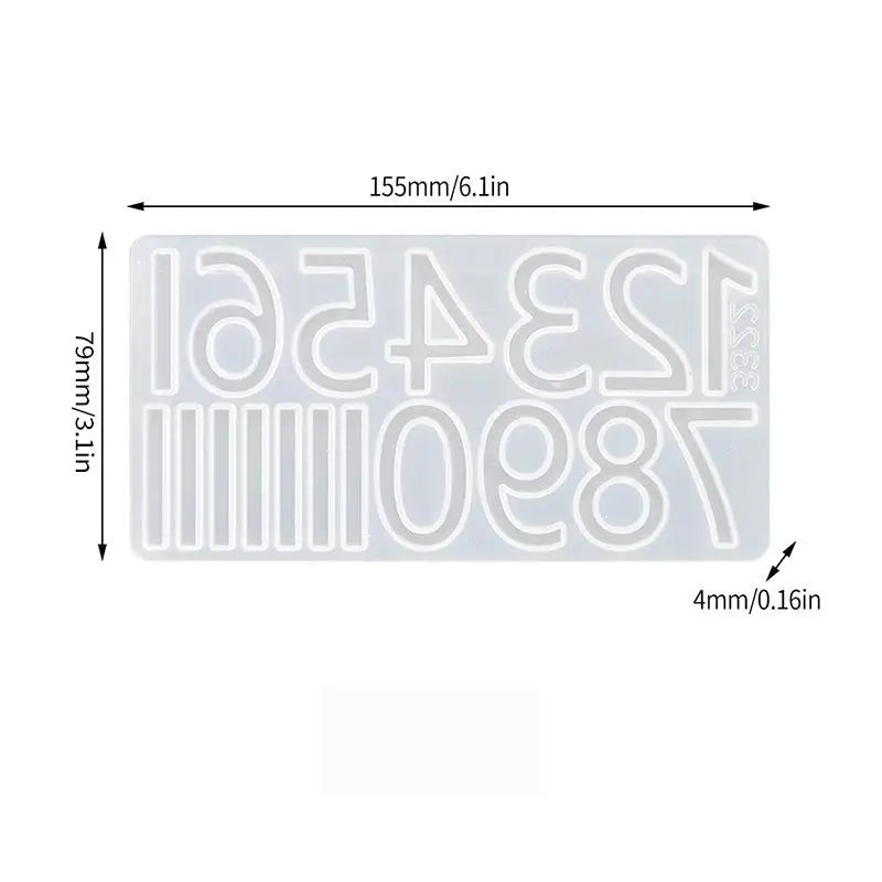 Round Clock Epoxy Resin Silicone Mold Arabic Roman Numbers Flower Leaf Clock Mould Wall Decor DIY Resin Crafts Casting Mold