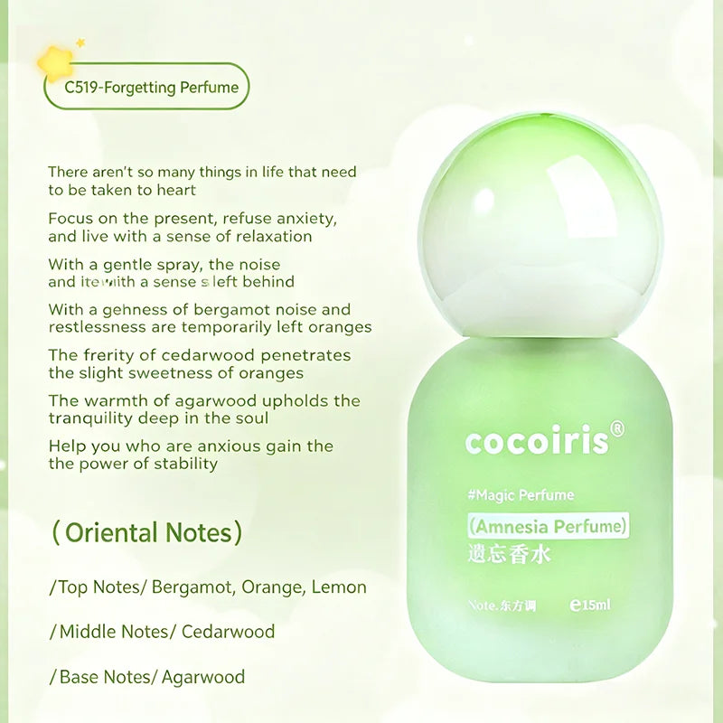 Popular Magic Perfume Series Fresh Fruity Floral Fragrance Lasting Scent Russia South Korea Popular Round Head Exquisite Perfume