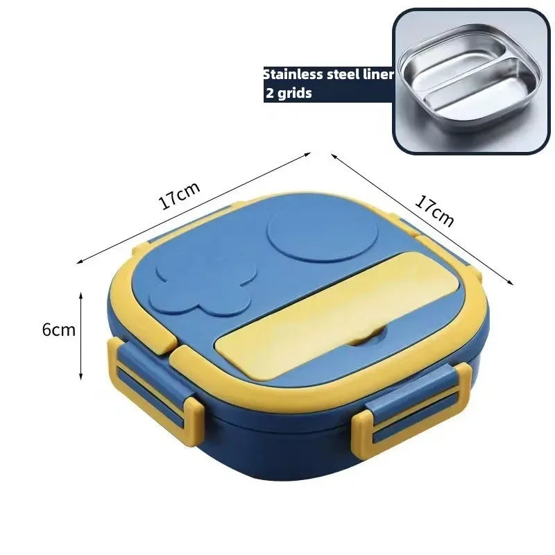 Bento Box Outing Tableware 304 Portable Stainless Steel Lunch Box Baby Child Student Outdoor Camping Picnic Food Container