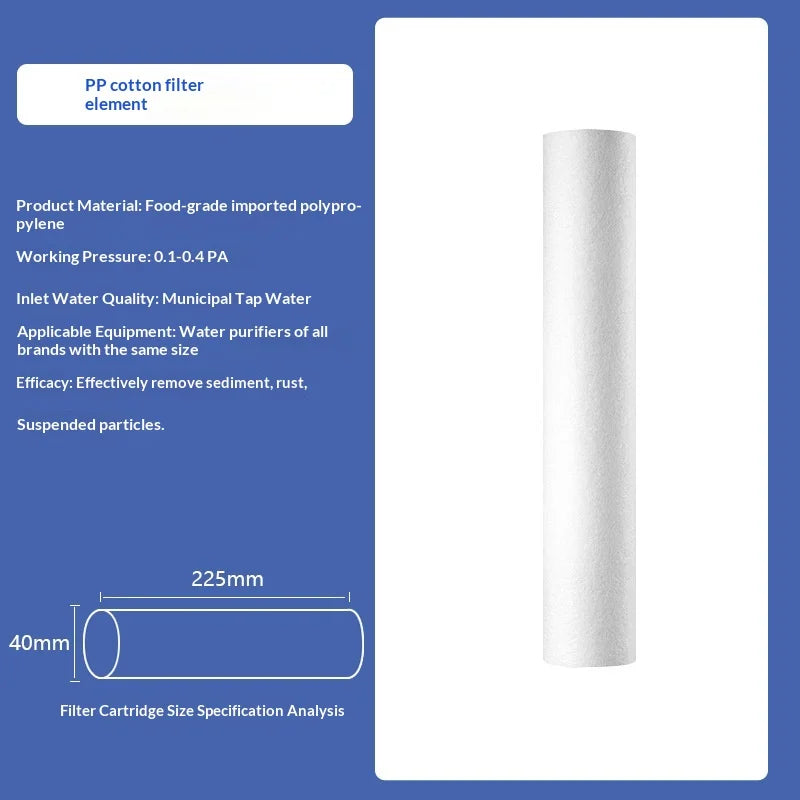 Water Filter Cartridge for  4+1 Stainless Steel Purifier,Kitchen Tap Direct Drink Water Pre-Filter Cartridge Set