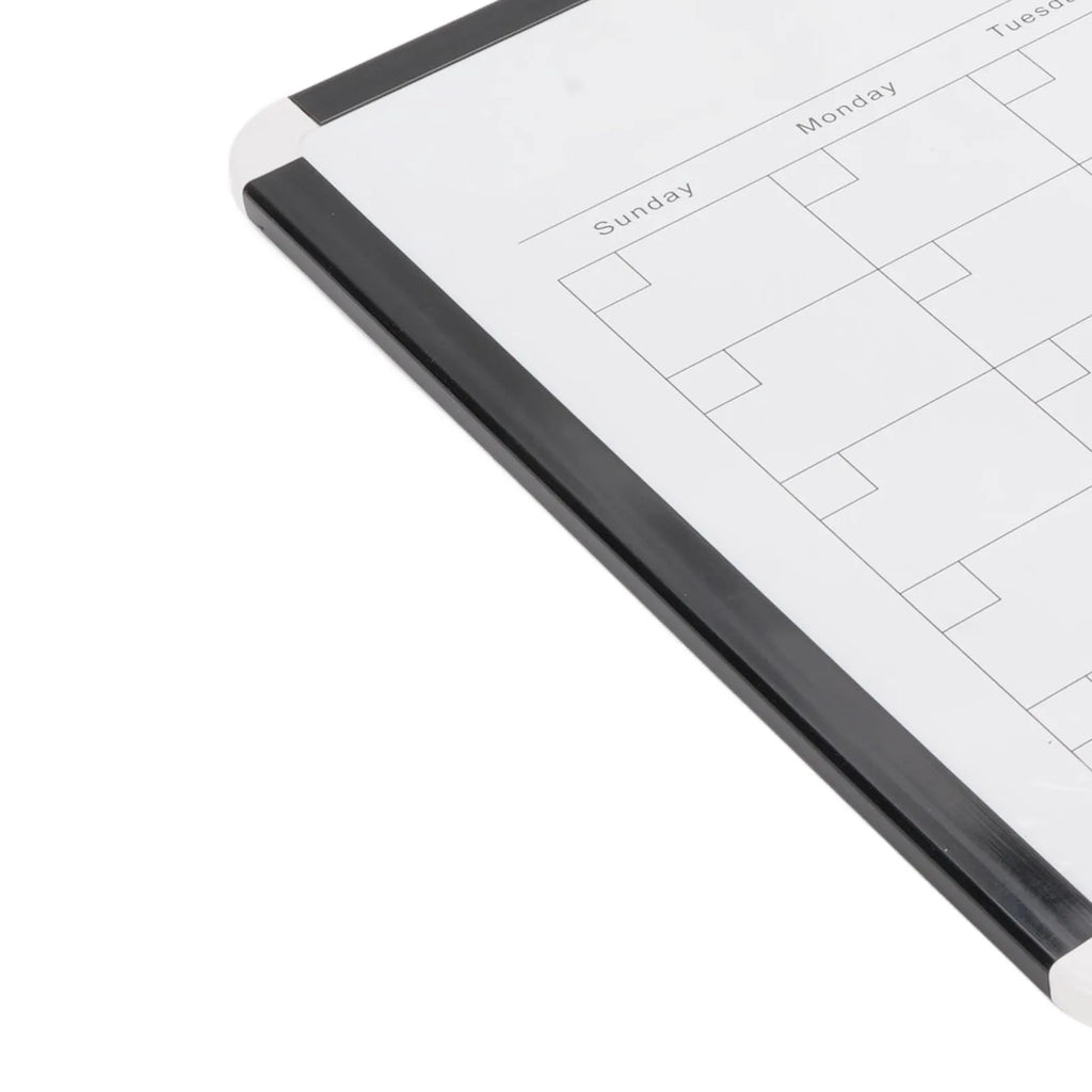 Monthly Calendar Dry Erase Whiteboard Replacement Magnetic Calendar White Board Easy To Write Practical Lightweight for School